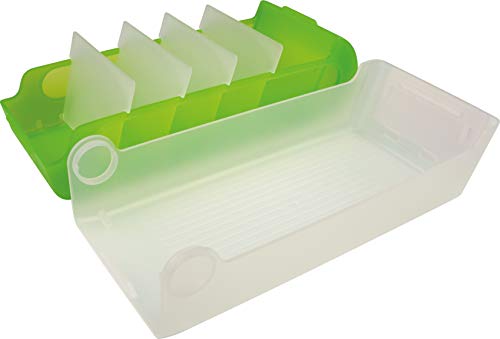 Helit Beebox Flash Card Box A8 for 600 Cards Lime Green