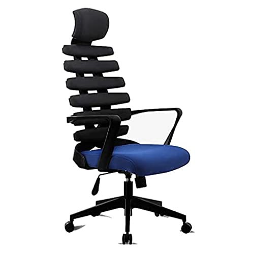 LIOONS Comfort Office Chair Office Chairergonomic Desk Chaircreative Spinefish Bonecomputer Chairadjustable Managerial Chairs Home Executive Chairs Firm Seat Cushion