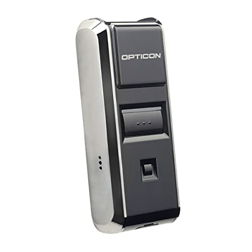 Opticon OPN-3102i Companion Scanner, 2D CMOS,USB,NFC,Qi,BT, W126458792 (2D CMOS,USB,NFC,Qi,BT MFi,iOS,Android,Win,1MB,HID/SPP, Black,Cable,Strap)