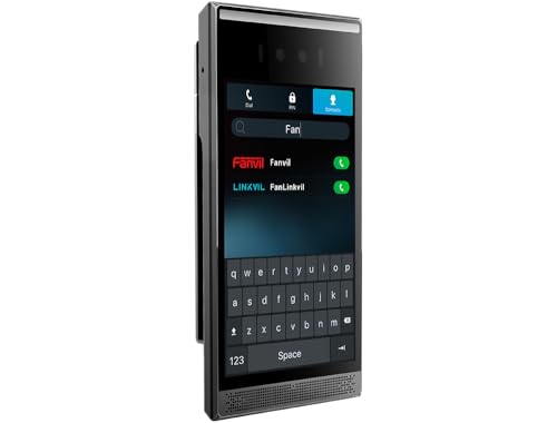 Fanvil i68 Face Recognition SIP Video Door Phone with 8" Touchscreen, HD Camera, IP66/IK07 Waterproof, PoE, RFID Access Control, Wi-Fi, Bluetooth
