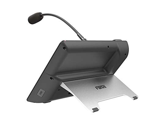 Fanvil X210i Paging Console Phone, 4.3-Inch Color Display, Two 3.5-Inch Side Color Displays for DSS Keys. 20 SIP Lines, Gooseneck Microphone, Dual-Port Gigabit Ethernet, Power Adapter Not Included