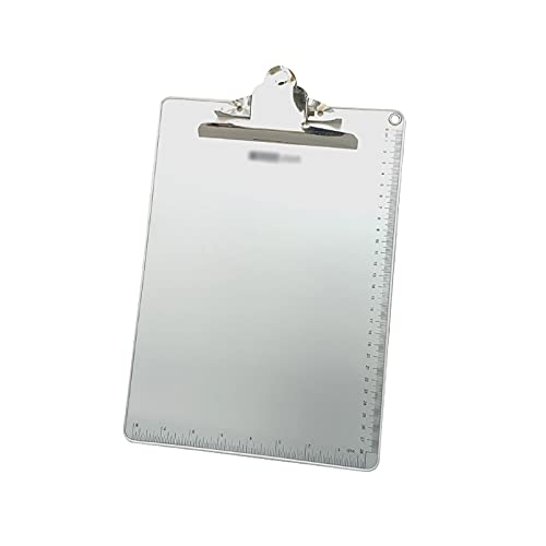 Document Bag Metal Folder Board Clip Thickened Clipboard Data Sorting Binder with Hanging Hole Multifunctional Writing Pad（10 Packs） Document Holder (Color : 1, Size : A4)