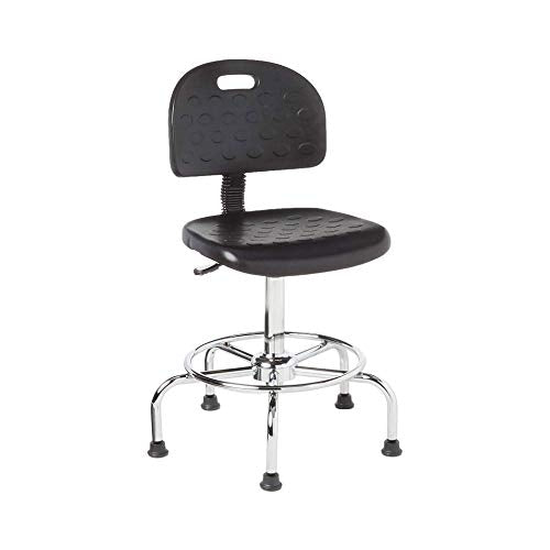 Safco 6950BL WorkFit Economy Industrial Chair (Additional Options Sold Separately), Black