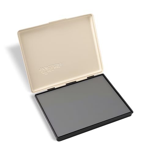 Infusion 8" x 12" Extra Large Industrial Stamp Ink Pad, Your Go to Large Stamp Ink Pad for Bright Color, Even Coverage and Durability, Dry (No Ink) Stamp Pad
