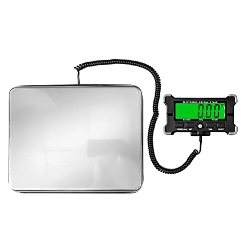 UYTROPLK Postal Scales Digital Weight for Packages Stainless Steel Shipping Scale with Tare Electronic Price Computing LCD Commercial Food Produce Kitchen