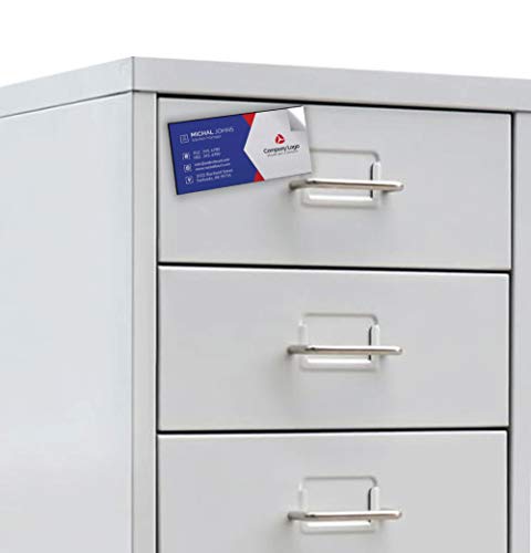 1,000 Self Adhesive Magnetic Business Card Magnets 20 mil Peel and Stick. Free Shipping!