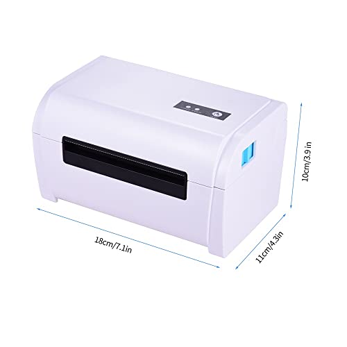 NSUQOA JSEIAJB Thermal Label Printer for 4x6 Shipping Package Label Maker 160mm/s High Speed Thermal Sticker Printer Max.110mm Paper Width