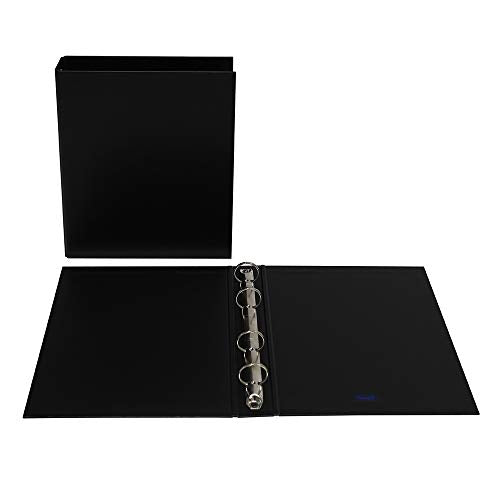 100460403 Elba Ring Binder-Black