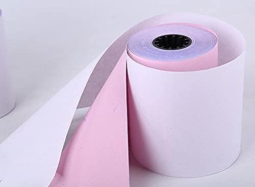 76 x 76mm, 2ply Premium Paper Till EPOS Kitchen Printer Receipt Rolls - Carbonless - (Box of 20 Rolls) - 2 PLY, Non-Thermal