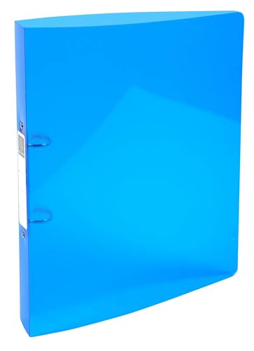 Exacompta - Ref 54780E - Box of 15 Iderama Binders - 2 Round Rings Diameter 30 mm - Spine 40 mm - External Dimensions: 32 x 27 cm - A4 Maxi File Format - Assorted