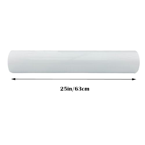 INTBUYING 1102x25In 3mil (0.075mm) Glossy Uv Luster Vinyl Cold Laminating Film Laminator