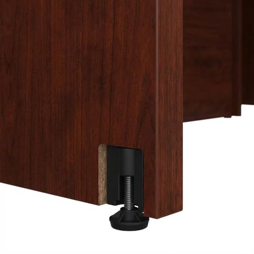 Bison office Brown Commercial Office Bundle, Contemporary and Transitional Style, Rectangle Computer Workstations, Set of 2, Durable Construction