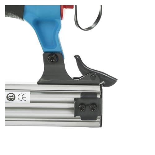 LPXDS Pneumatic staple gun,Oil-Free Pneumatic Staple Gun Pneumatic Nailer Straight Brad Gun 100pcs Nail Capacity