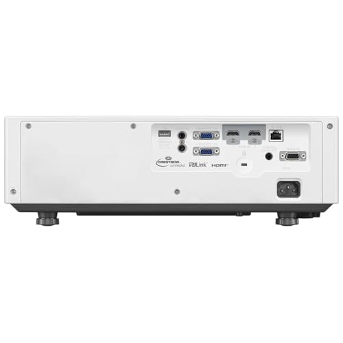 Panasonic PT-VMZ51S WUXGA LCD Laser Projector, 5200 Lumens, No Digital Link, White