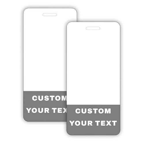 50 Pack Custom Badge Buddy for Nurse, Students and Doctor ID Card 4.5x2.1in