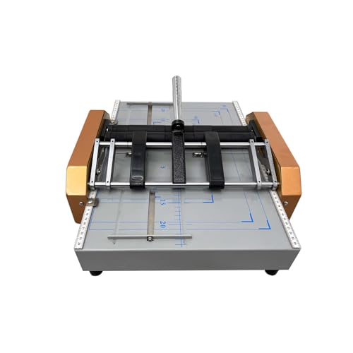 JARYANNIX A3 Booklet Maker, Binding and Folding Machine, MAX 11.7"×16.5" Book Binding and Folding, Folder Stapler Stapling Machine with Two Staplers for Copy/Embossed/Copperplate Paper
