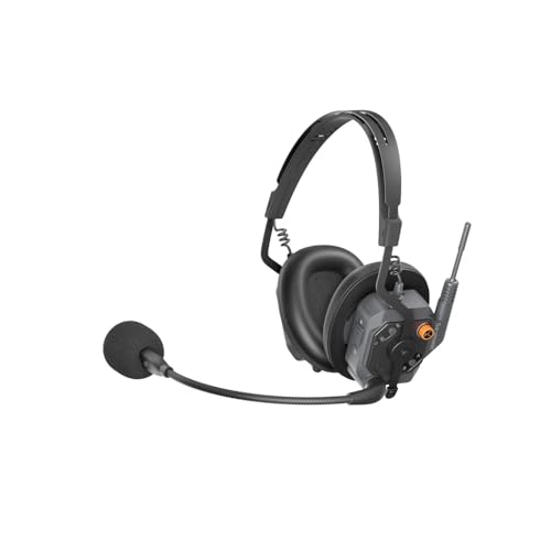 Saramonic WiTalk9X-DRH Dual-Ear Remote Headset for the WiTalk9X and WiTalk9 Intercom Systems or WiTalk Base