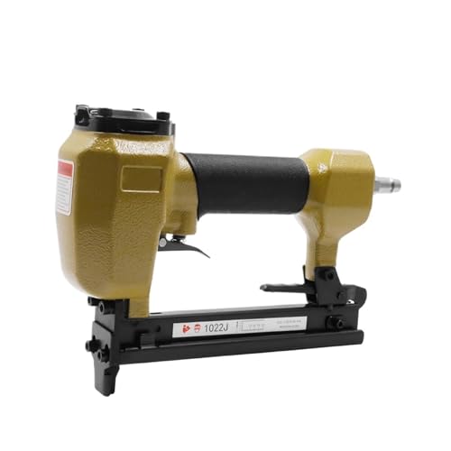 Professional Pneumatic Upholstery Stapler Pneumatic Upholstery Stapler 20Ga 1022J Air Nailer 10-22mm Length Staples Floor Roofing Framing Nail Gun