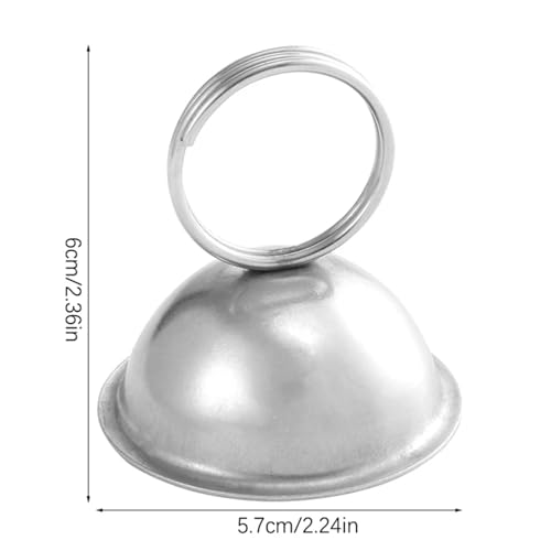 40PCS Stainless Steel Card Holder Table Number Holders Memo Clip Paper Clamp for Wedding Party