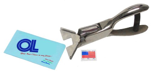 American Made 1/4-inch (6.35mm) Radius Round Corner Punch Cutter