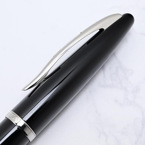 WATERMAN S2228382 Ballpoint Pen, Oil-based, Karen Black Sea ST