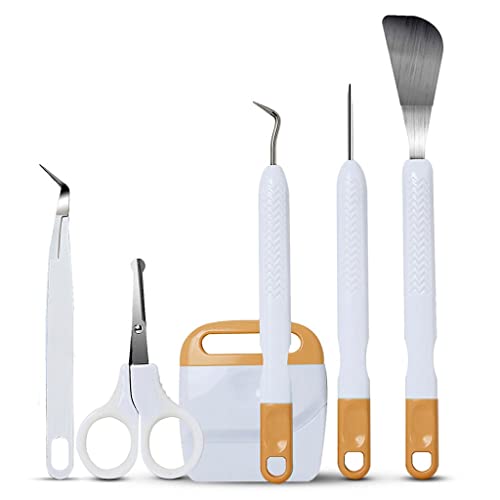 XDSRFVW 6pcs Weeding Kits Craft Vinyl Tools Set Precision Kit for Silhouette