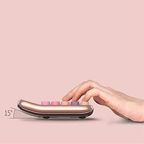 QERTYHJK Calculator, Standard Function Desktop Basic Calculators with 12 Digit Large LCD Display