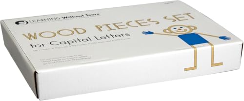 Capital Letter Wood Piece Set