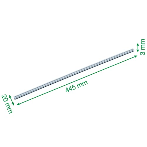 Leitz Precision Office Trimmer A3 Replacement Trimming Mat, Protects The Rotary Blade, 4 Trimming Positions - 2 Each Side, 90350000