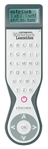 IF Electronic Dictionary Bookmark Single Language Definitions -German