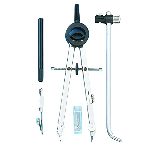 ALVIN 505V Basic-Bow Combination Compass with Beam Bar, Ideal for Geometry and Engineering, Drawing and Architecture Tool - 6 Inch