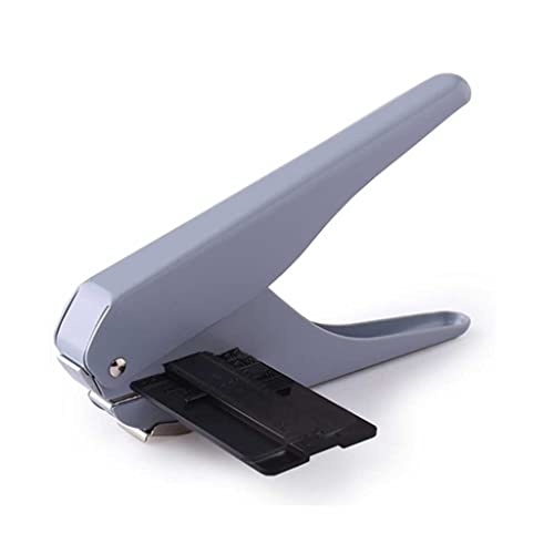 BNISRGLD Hole Puncher Manual Mushroom Shape Punch DIY Paper Cutter T-Type Punching Machine Offices Stationery Tools