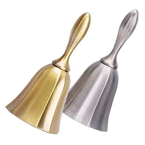 Bell,wall hanging decoration 10 Pcs Desktop Bell Restaurant Hand Bell Manual Restaurant Bell Dining Table Bell Hotel Call Bell Dinner Bell Customer Bell Teacher Bell Bar Bell Handheld Bell Game Bell Z