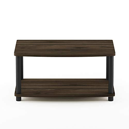Furinno Wire 6-Tier Industrial Style Metal Frame Bookcase, Display Shelf, 16 Wide, Finn Oak