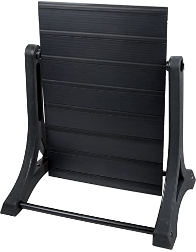 Aarco The Rocker Frameless Double Sided Sidewalk Sign with Changeable Black Letterboard - 36"H x 24"W