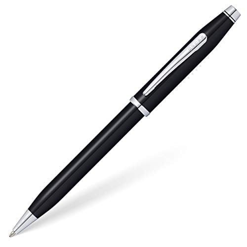 Cross Century II Refillable Ballpoint Pen, Medium Ballpen, Includes Luxury Gift Box - Black Lacquer