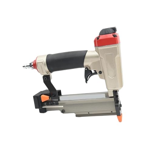 Oil-Free Pneumatic Staple Gun MP635B 23Ga Pneumatic Micro Nailer Gun for 12-35mm Diameter 0.63mm Headless Pin Silience Stapler