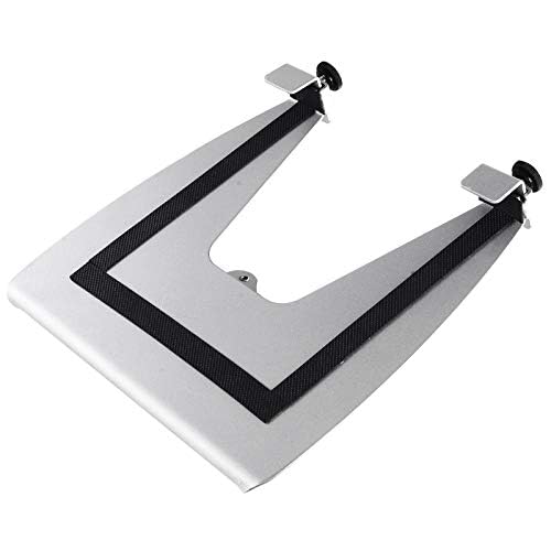 NBGYS XSJ8013WT Wall Mounted Desk with Monitor and Laptop Stand, Adjustable Laptop Arm for Couch, Bed, Under Desk Mount, Portable Vertical Laptop Holder with Storage, Fits 17-27"