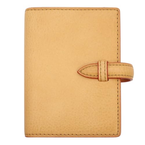 Brairio System Notebook, Mini, 5 Sizes, Minerva Box, Ring, Diameter 0.5 inches (13 mm), Belt, Natural, 612 40
