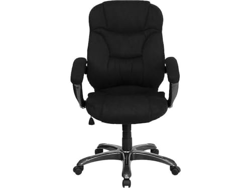 Flash Furniture High Back Microfiber Executive Office Chair, Black