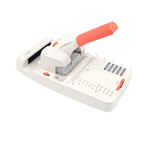 Bira Punch & Binding Tool, Book Binding Machine, Spiral Binding, Wire Binding, Book Binder Machine for Bookbinding, Book Making, Spiral Book (Punch and Binding Kit)