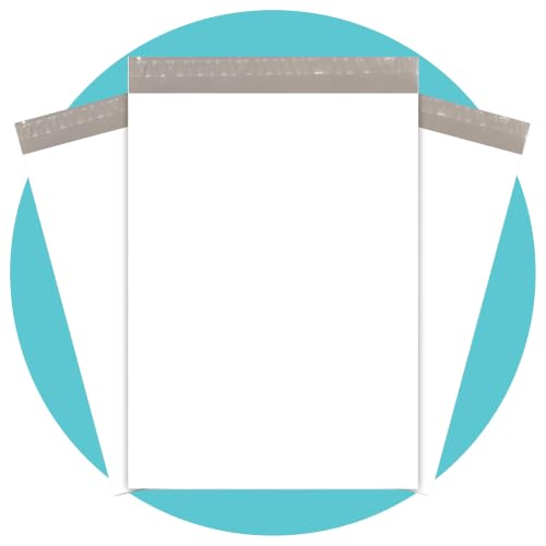 Triplast 18 x 24-Inch Plastic Mailing Postal Bag - White (Pack of 100)