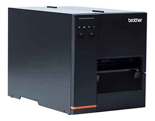 Brother TJ-4010TN Entry-Level High-Volume Industrial Barcode Label Printer, 203dpi, 6ips, Ethernet and USB 2.0
