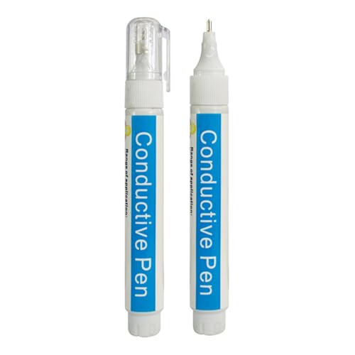 TWAMYCKN Conductive Pen for Circuit Drawing and Repair, Electric Paint Marker for Electronics Education and Project Development