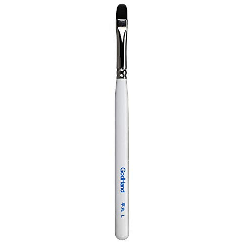 GodHand Brushwork Softest Filbert L GH-EBRSUP-HML Brush for Plastic Model