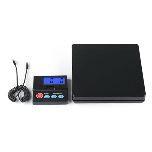 Commercial 50kg Digital Postal Scale 2g Measurement Weighing Device for Services Portable Transportable Mail Scale