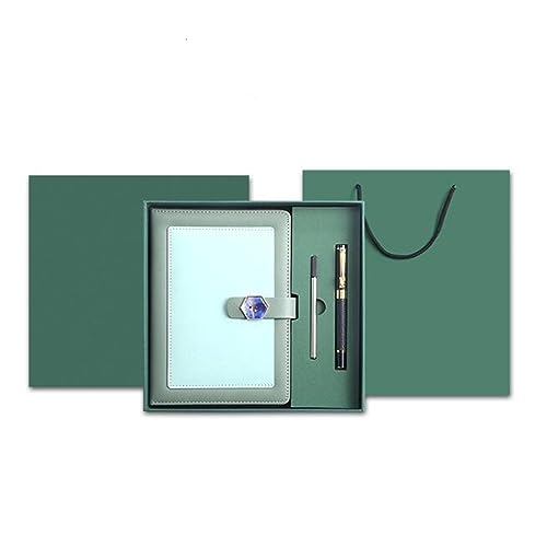 AFPSDLFJDLS Business Notebook Signature Pen Gift Box Set Office Meeting Notepad