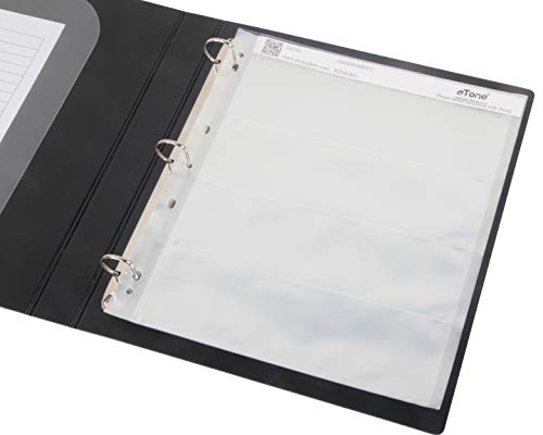 100x eTone Archival Storage Sheets 120 Negative Page Preservers (100x120)