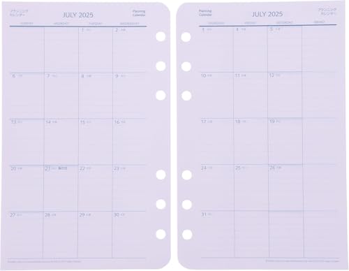 Franklin Planner Original 1 Page Per Day Daily Refill, 12 Month Edition, Starts July 2025, Compact 86460