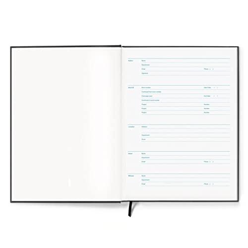 Vela Sciences Advanced N7-B Expanded DuraCover Lab Notebook, 9.25 x 11.75 in (23.5 x 30 cm), 144 Pages, Gray Saturated Weave, Permanent Bound, 70lb Heavyweight Paper (1-Pack, Grid)